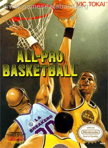 Cover All-Pro Basketball for NES